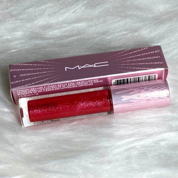 Mac Cosmetics Frosted Fireworks Lipglass Lipgloss Snow in Love BNIB Limited Edt - Picture 1 of 4